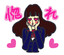 Girls of various job sticker #2907487