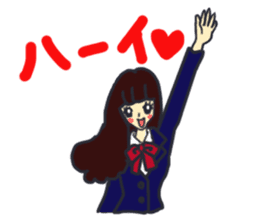 Girls of various job sticker #2907489