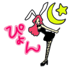 Girls of various job sticker #2907495