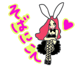 Girls of various job sticker #2907497