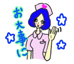 Girls of various job sticker #2907501