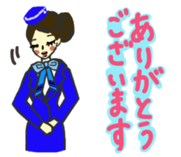 Girls of various job sticker #2907504