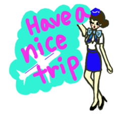 Girls of various job sticker #2907506