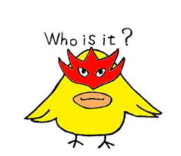 The Masked Chick sticker #2907827
