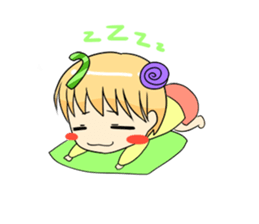 Candy Boy and Girl - cute - (EN) sticker #2908236