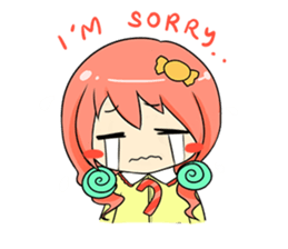 Candy Boy and Girl - cute - (EN) sticker #2908237