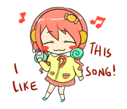 Candy Boy and Girl - cute - (EN) sticker #2908241