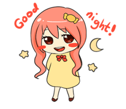 Candy Boy and Girl - cute - (EN) sticker #2908247