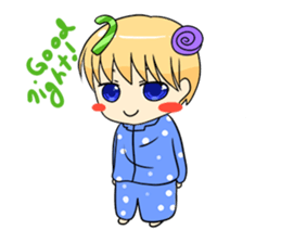 Candy Boy and Girl - cute - (EN) sticker #2908248