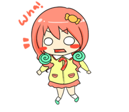 Candy Boy and Girl - cute - (EN) sticker #2908251