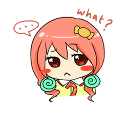 Candy Boy and Girl - cute - (EN) sticker #2908253