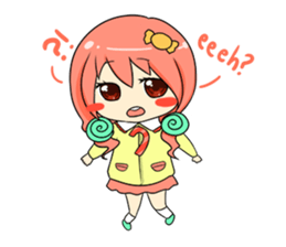 Candy Boy and Girl - cute - (EN) sticker #2908257