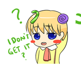 Candy Boy and Girl - cute - (EN) sticker #2908258