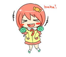 Candy Boy and Girl - cute - (EN) sticker #2908259