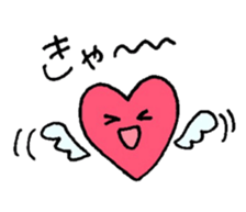 Heart-kyun which is in love. sticker #2908315