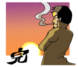 Stamp to end suddenly by YOINEKO sticker #2908676