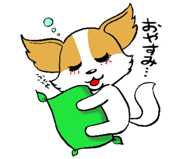 Mocha of chihuahua returns sticker #2908823
