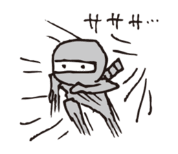 Heppoko Ninja Kuromaru sticker #2909028