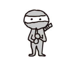 Heppoko Ninja Kuromaru sticker #2909032