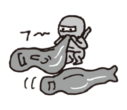 Heppoko Ninja Kuromaru sticker #2909033