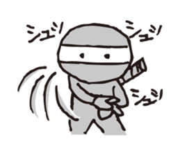 Heppoko Ninja Kuromaru sticker #2909051