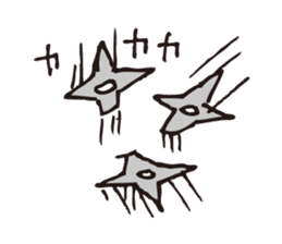 Heppoko Ninja Kuromaru sticker #2909052