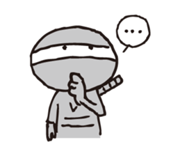 Heppoko Ninja Kuromaru sticker #2909056