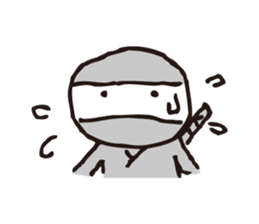 Heppoko Ninja Kuromaru sticker #2909057