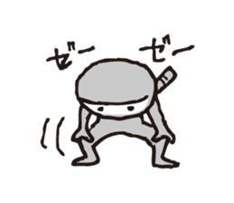 Heppoko Ninja Kuromaru sticker #2909061