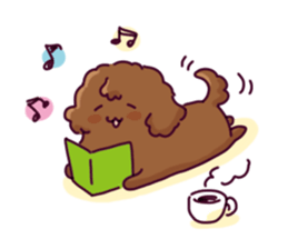 Two dogs Sticker sticker #2909309