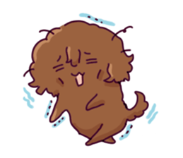 Two dogs Sticker sticker #2909317