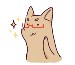 Two dogs Sticker sticker #2909325