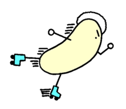 MAMETARO conveying in gesture sticker #2909587