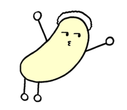 MAMETARO conveying in gesture sticker #2909590