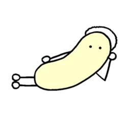 MAMETARO conveying in gesture sticker #2909591