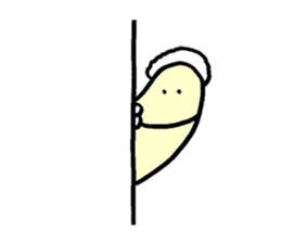 MAMETARO conveying in gesture sticker #2909600