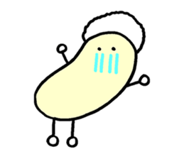 MAMETARO conveying in gesture sticker #2909602