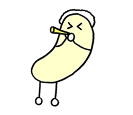 MAMETARO conveying in gesture sticker #2909605