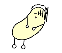 MAMETARO conveying in gesture sticker #2909617