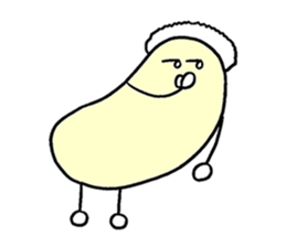 MAMETARO conveying in gesture sticker #2909618