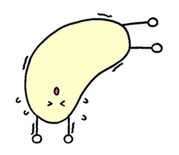 MAMETARO conveying in gesture sticker #2909619