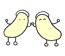 MAMETARO conveying in gesture sticker #2909620