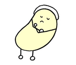 MAMETARO conveying in gesture sticker #2909621