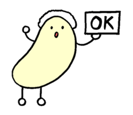 MAMETARO conveying in gesture sticker #2909626