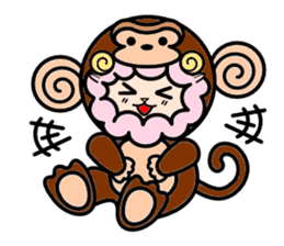 Costume Shy sheep* sticker #2909709