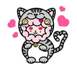 Costume Shy sheep* sticker #2909714