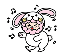 Costume Shy sheep* sticker #2909718