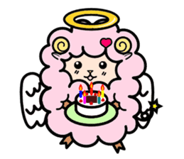 Costume Shy sheep* sticker #2909720