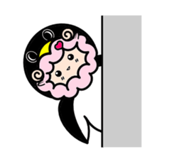 Costume Shy sheep* sticker #2909726