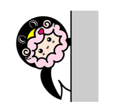 Costume Shy sheep* sticker #2909726